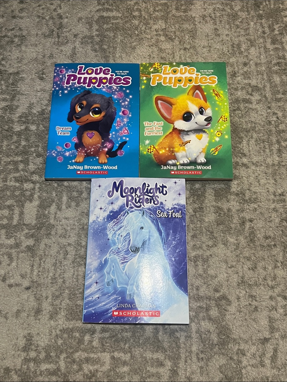 🔥4/20! Bundle of 3 scholastic beginner chapter books.